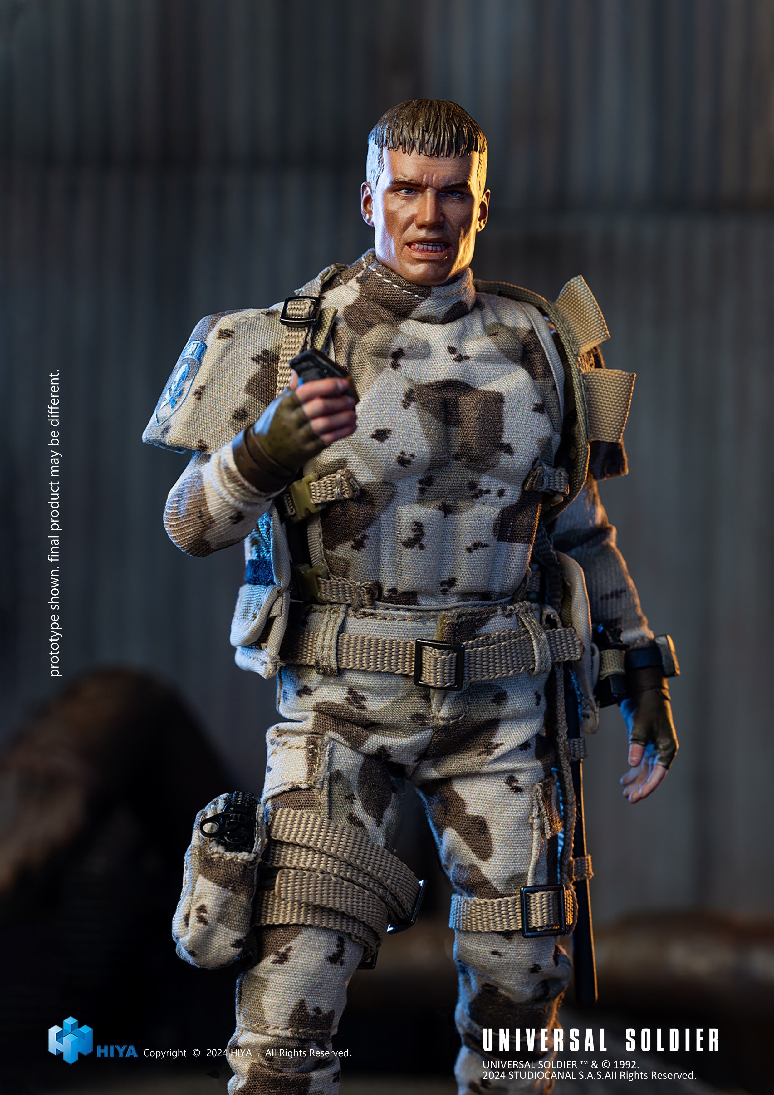 Hiya Universal Soldier Exquisite Super Series Previews Exclusive Andrew Scott (1/12)、mySite、hgirdovlk