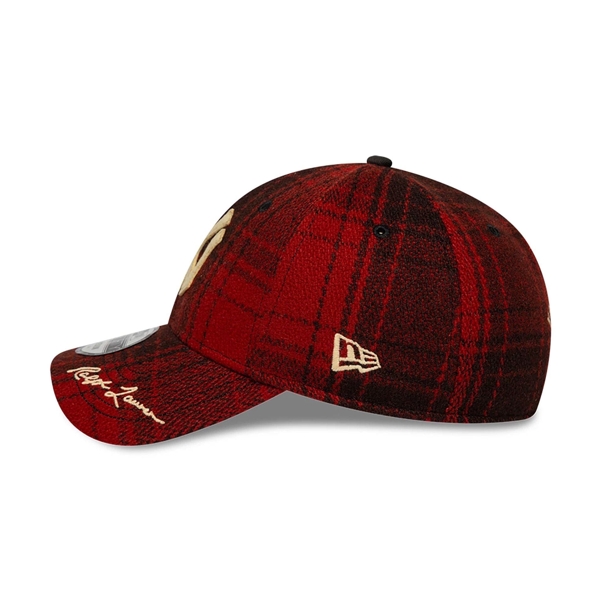 Ralph Lauren x MLB New York Yankees Red 49FORTY Fitted Cap、mySite、vikingsvslions