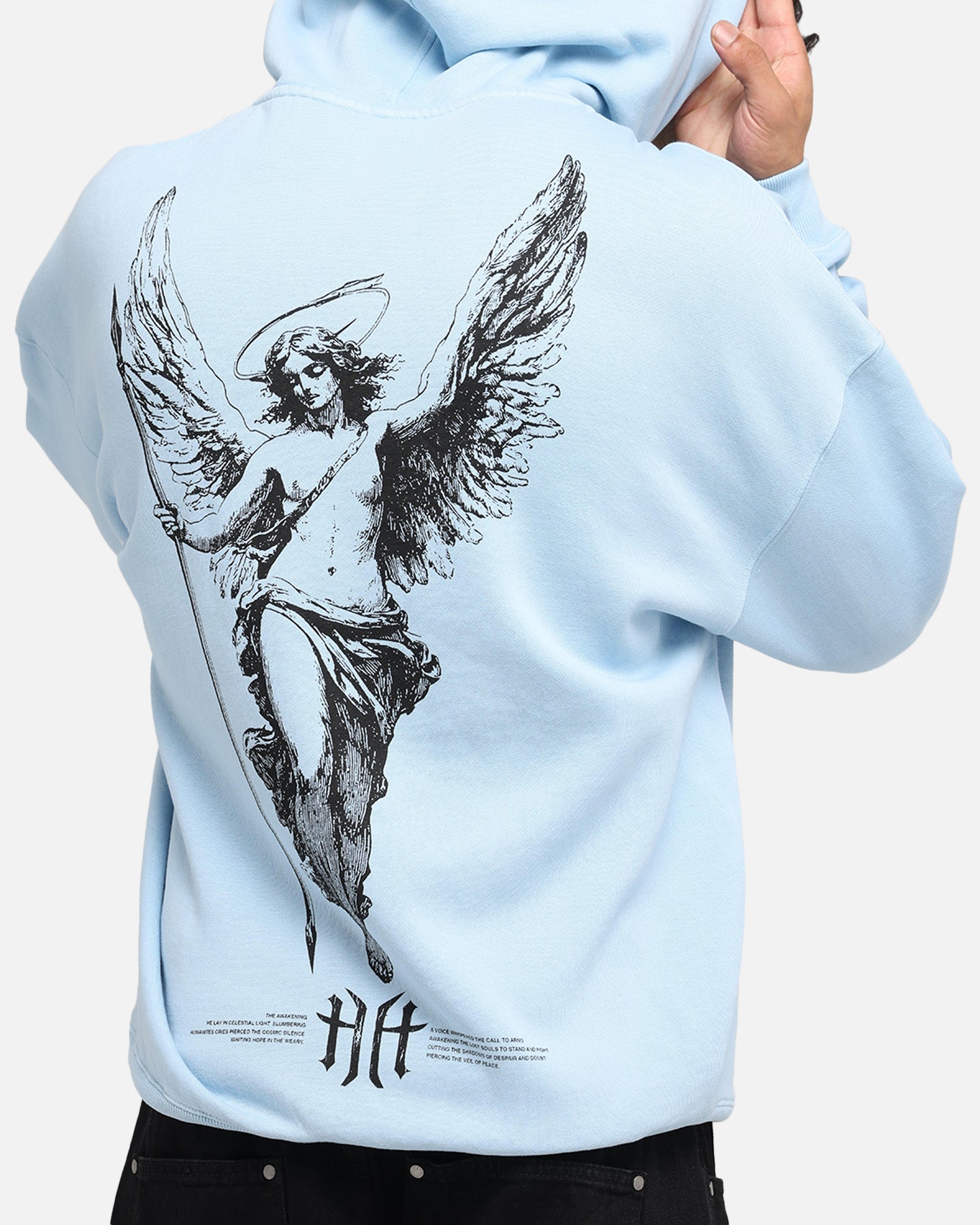 Saint Morta Awakening Boxy Hoodie Light Blue、mySite、zt4zffjzw