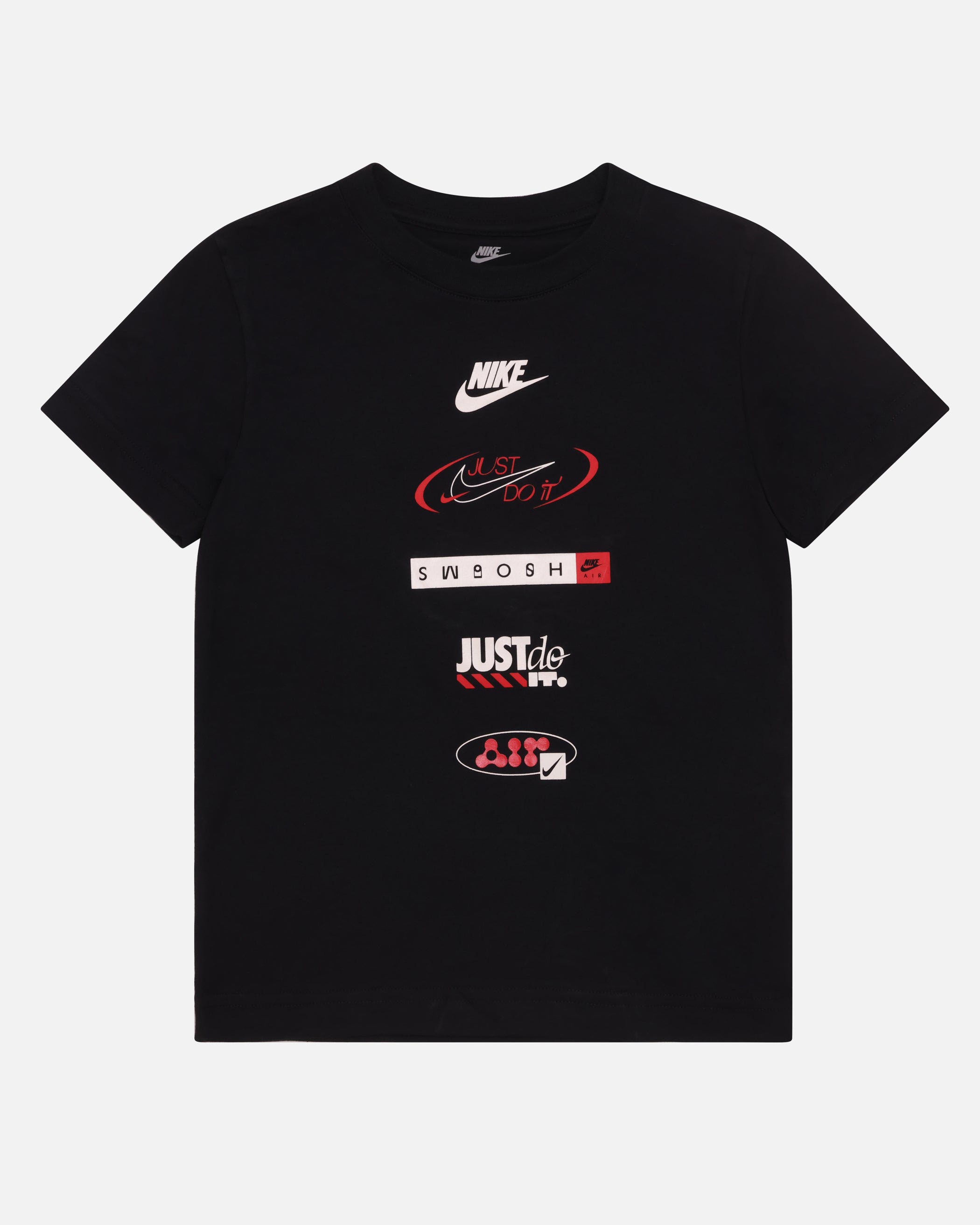 Nike Kids' Brandmark Stack T-Shirt Black、mySite、zt4zffjzw