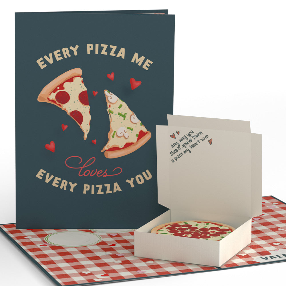 Pizza Valentine Pop-Up Card、mySite、solidvoid