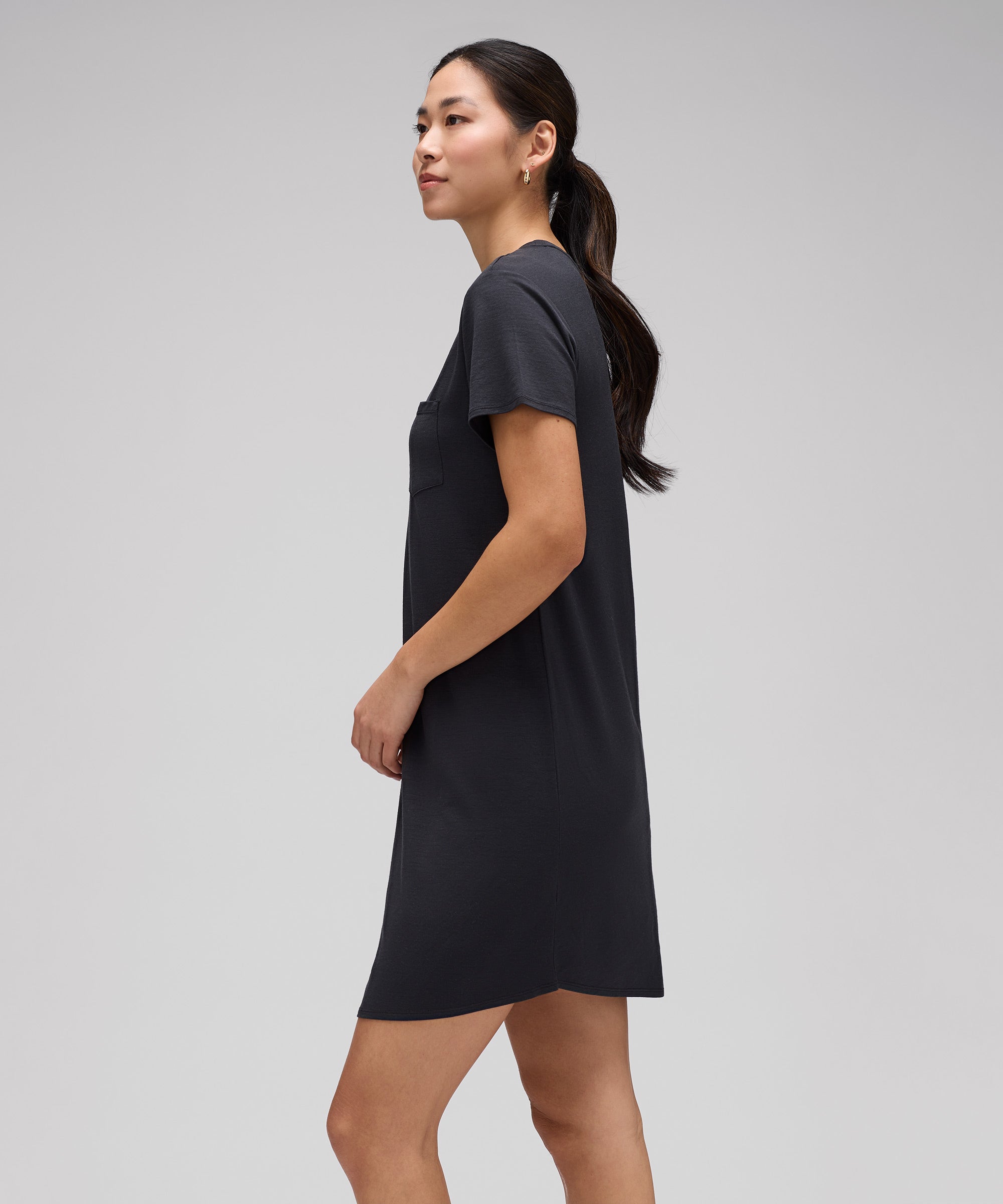 Women's Merino T-Shirt Dress、mySite、noshort