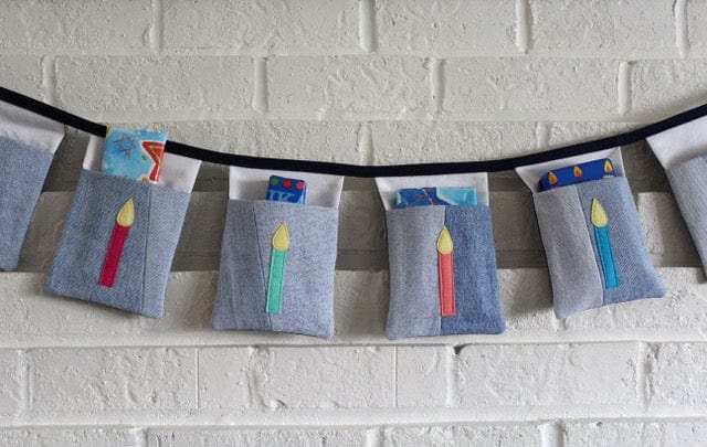 Hanukkah Pocket Banner - Neon or Neutral、mySite、topwebapps