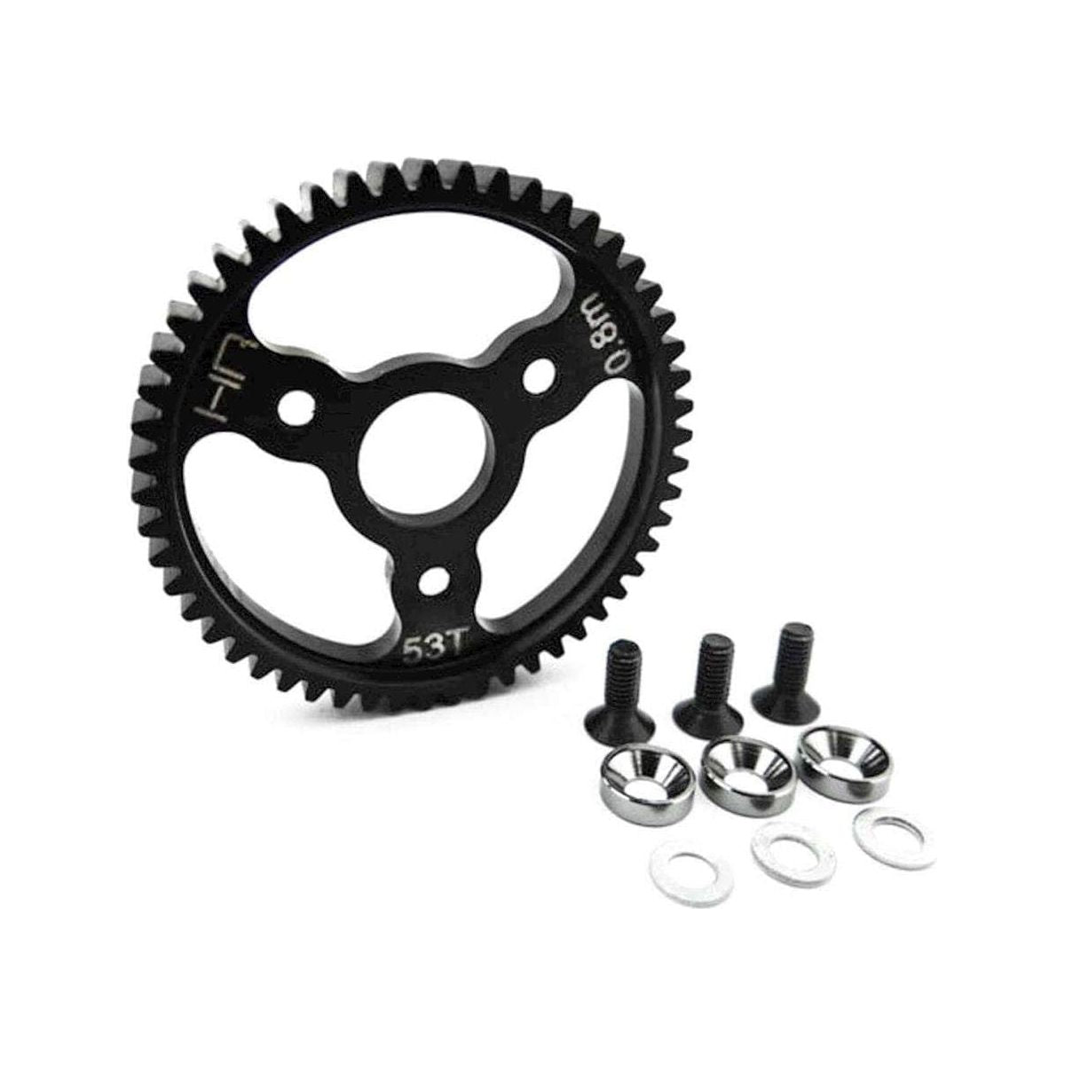  HRASJT253, Hot Racing Traxxas 32P Steel Spur Gear (Grey) (53T)、mySite、merchandisen