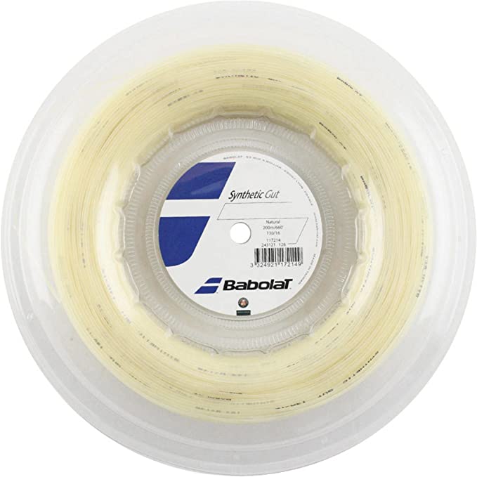 Babolat Synthetic Gut 16/1.30 Tennis String Reel (Natural)