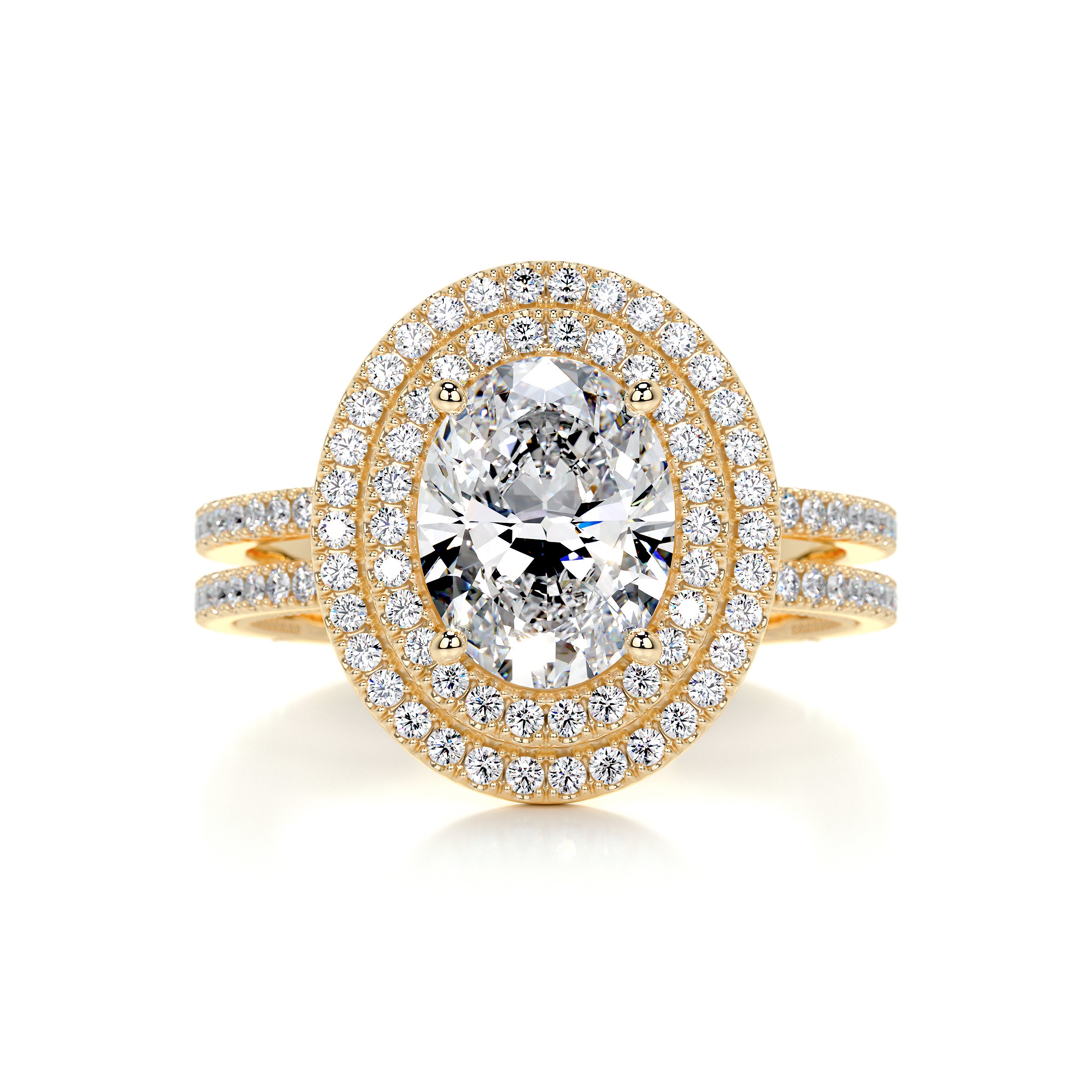 Willa Diamond Engagement Ring -18K Yellow Gold、mySite、hinf8tx79