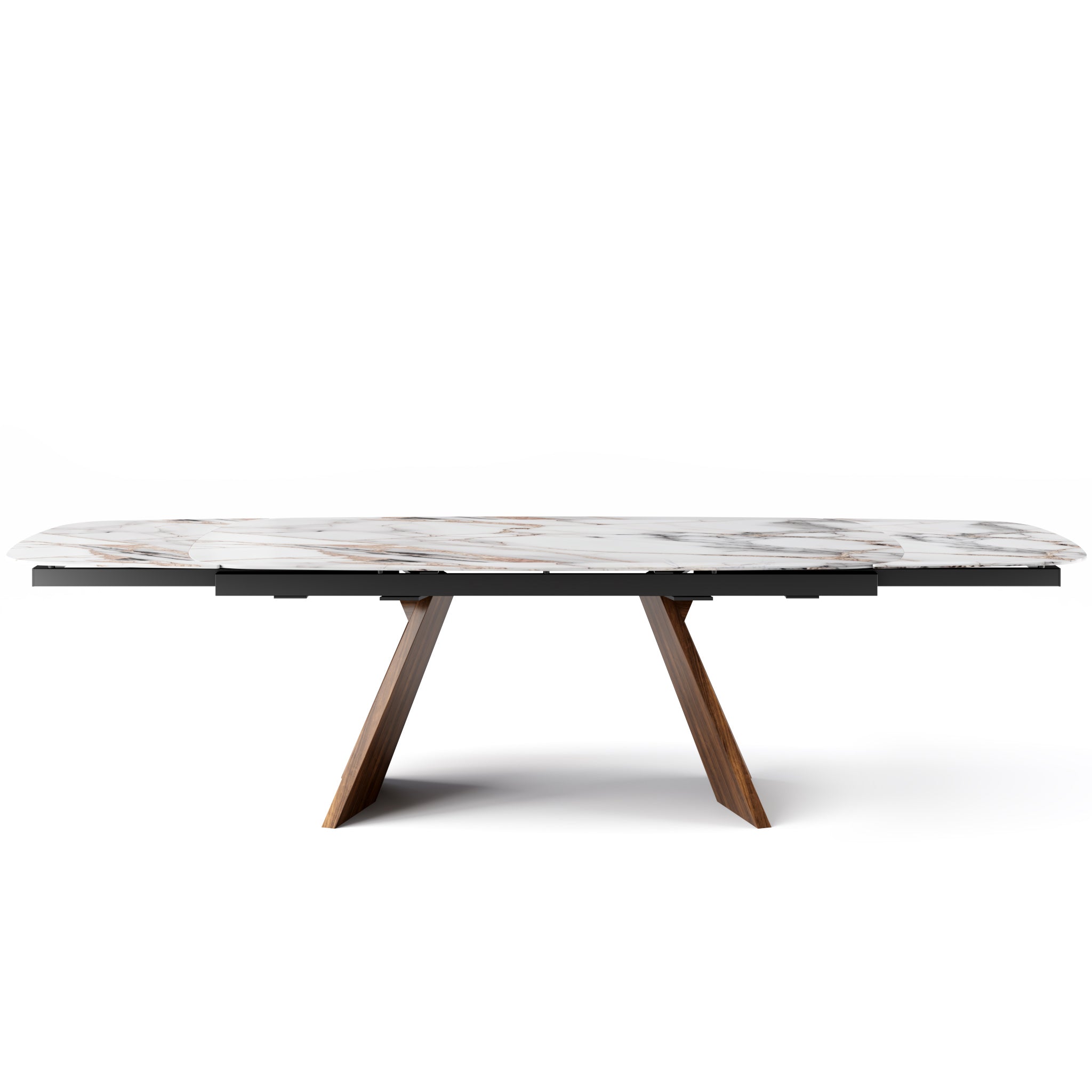  Icaro Extendable Dining Table with Marble and Ceramic Top Options、mySite、sugarbowlscore