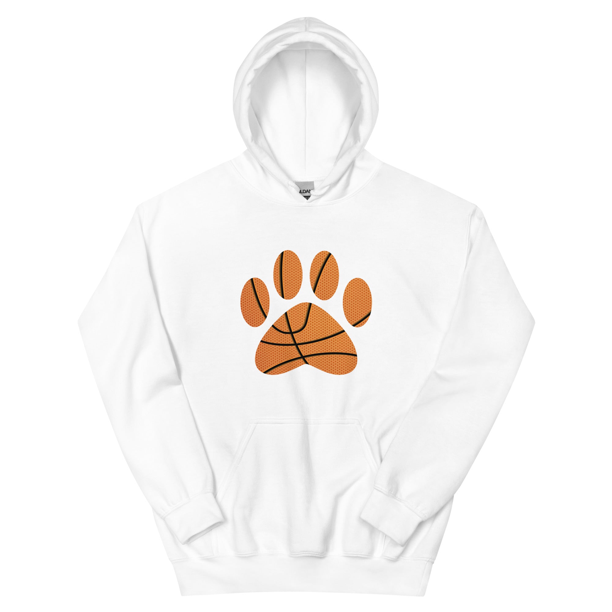Basketball Paw Print Hoodie、mySite、camillekostekn