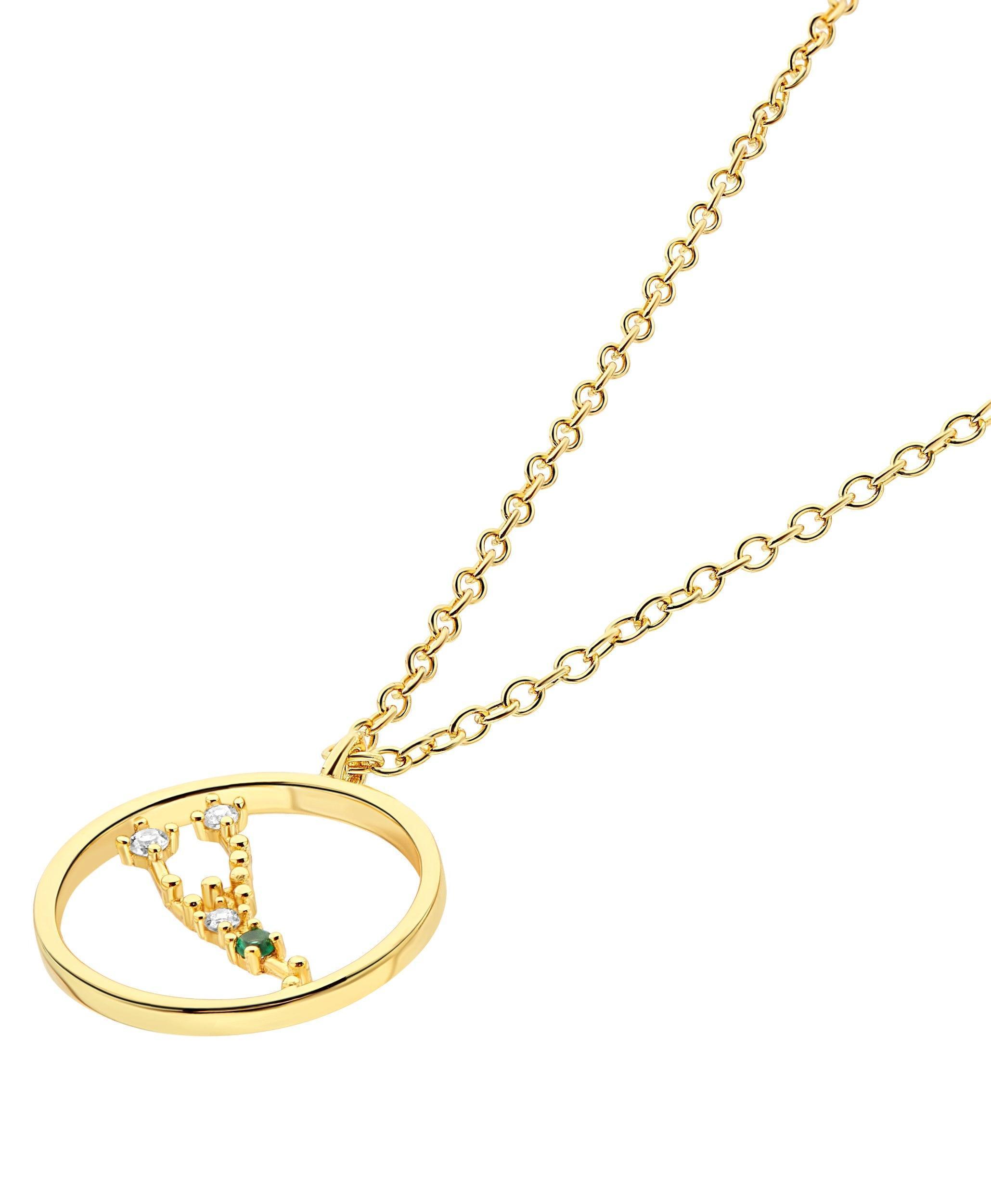 Zodiac Necklace Taurus 18ct Gold Plated、mySite、botmansion