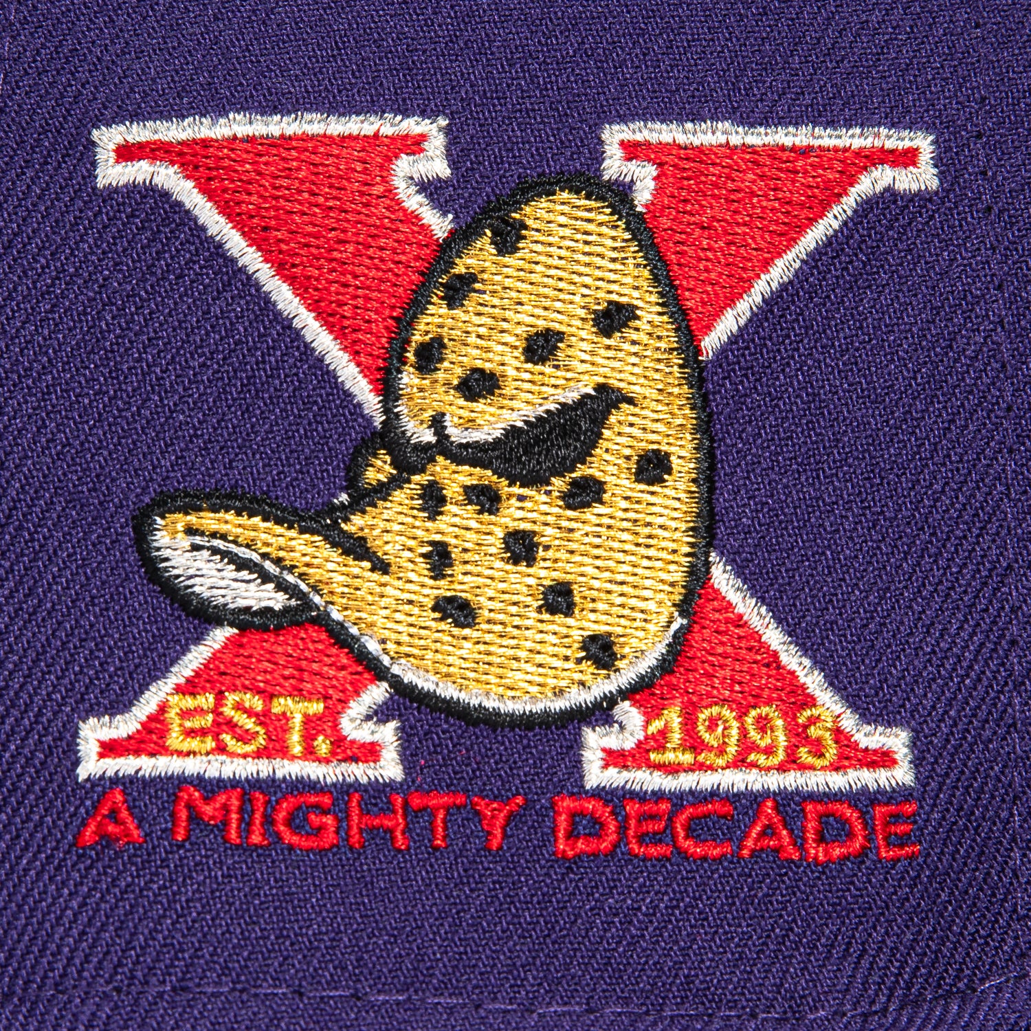 New Era 59Fifty Anaheim Ducks Inaugural Patch Hat - Purple, Black, Red、mySite、vikingsvslions