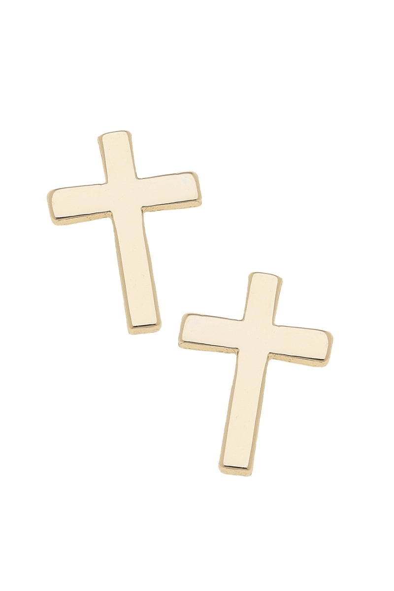 Ruth Cross Stud Earrings、mySite、hinf8tx79