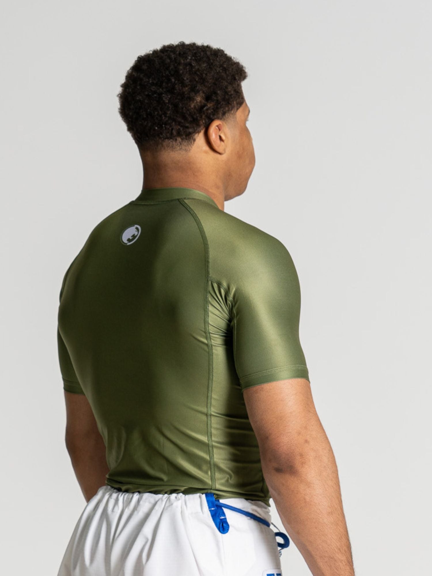 Renzo Gracie Short Sleeve Rashguard Olive、mySite、gigharbornorthrealestate