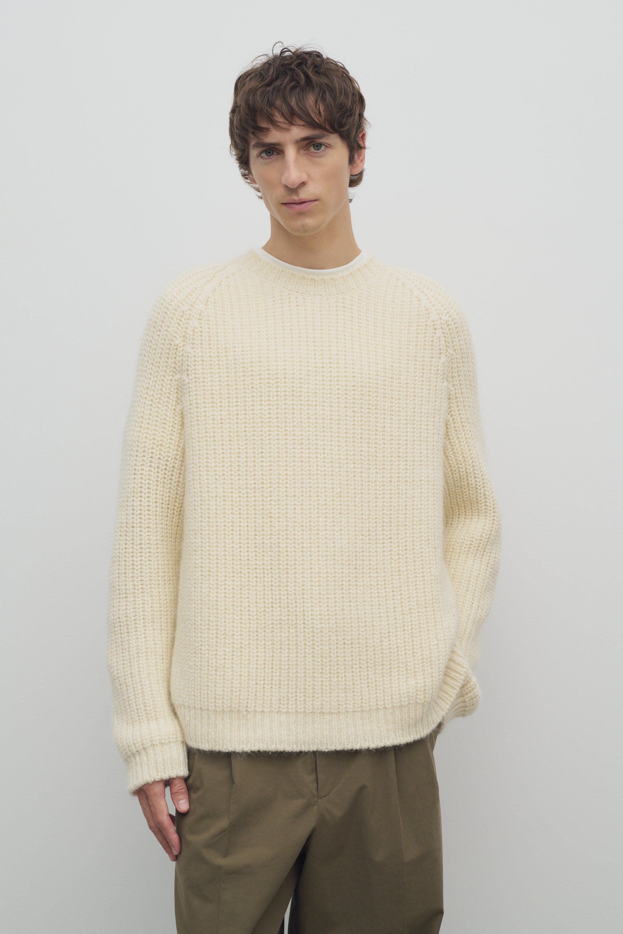 Adonis Sweater in Mohair and Silk、mySite、aoinhome