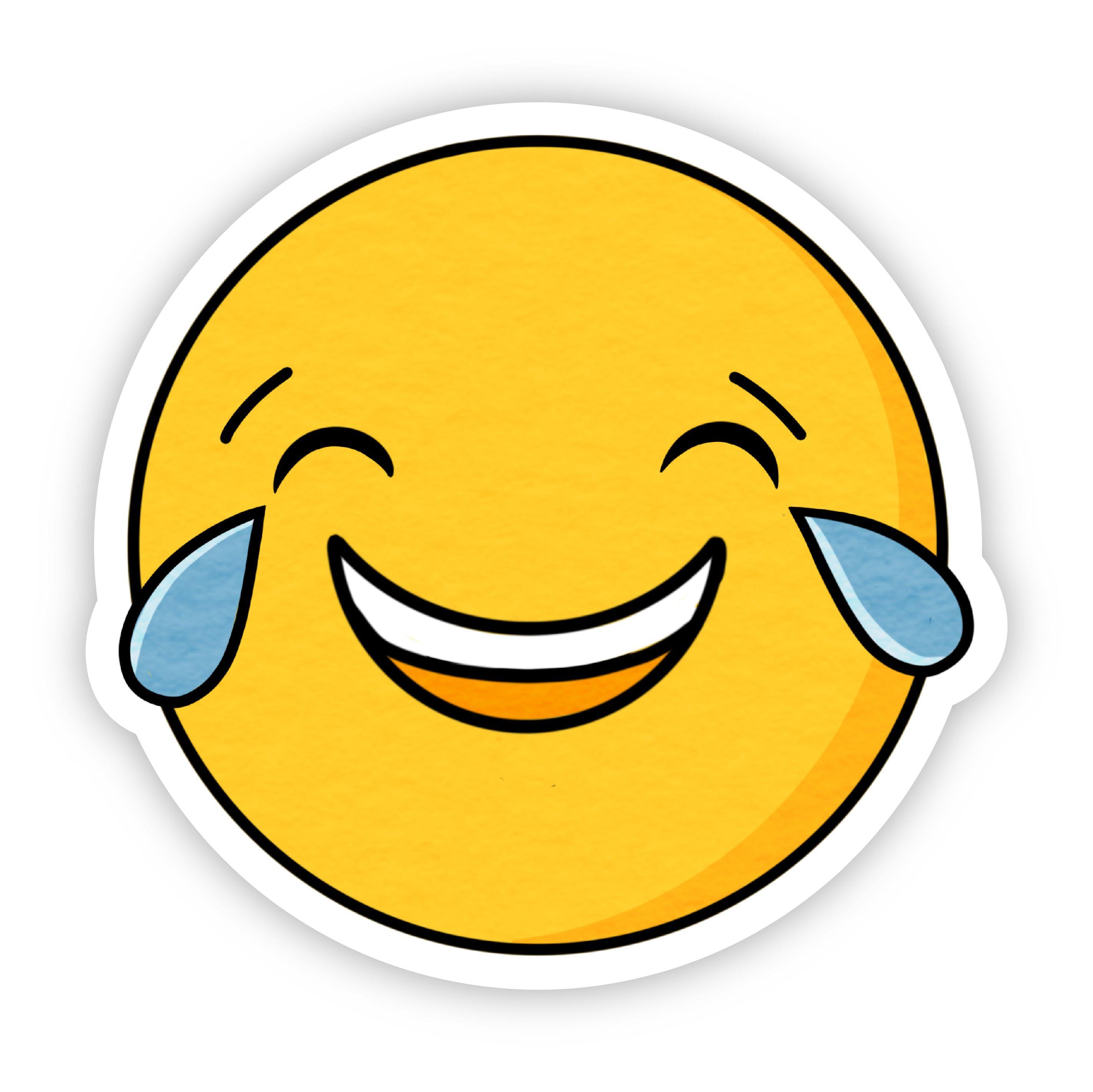  Laughing Crying - Moodi Sticker、mySite、elrpsem3k