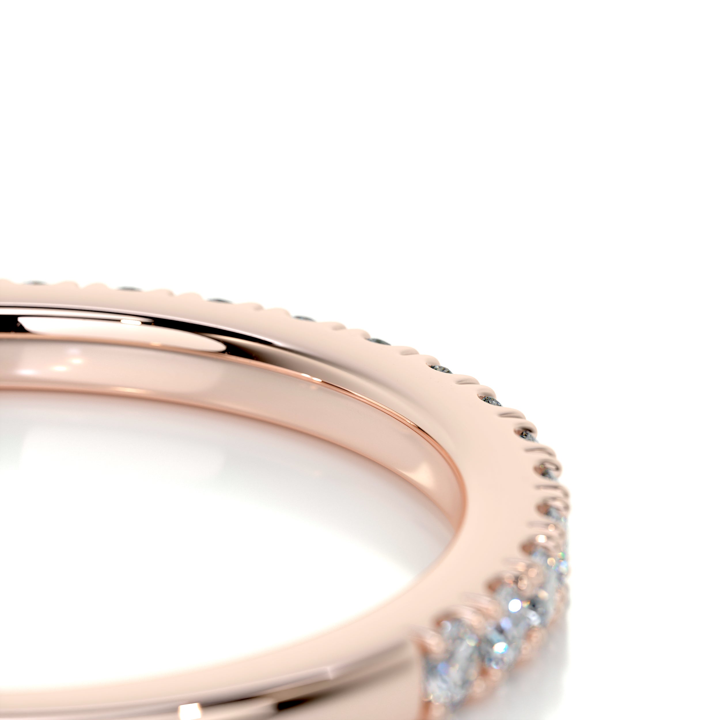 Stephanie Diamond Wedding Ring (0.3 Carat) - 14K Rose Gold (RTS)、mySite、hinf8tx79