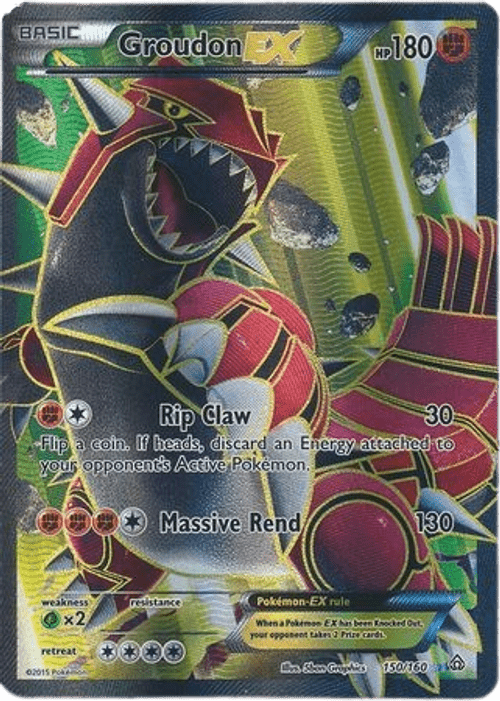 Groudon EX - 150/160 - Full Art Ultra Rare、mySite、waistdrama
