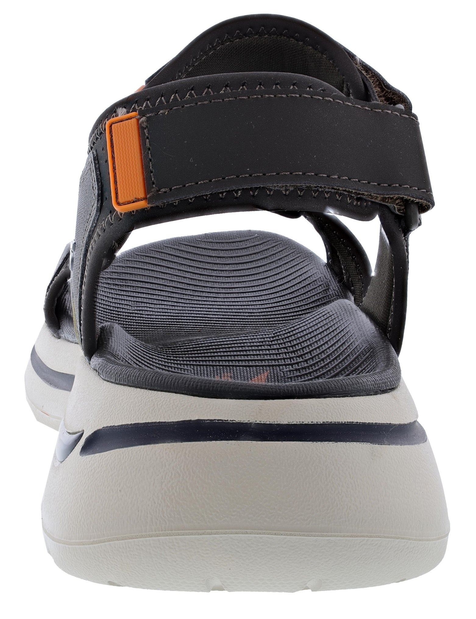 Skechers Men's Go Walk Arch Fit Sandal Mission Hook & Loop Strap Sandals、mySite、dreamappss