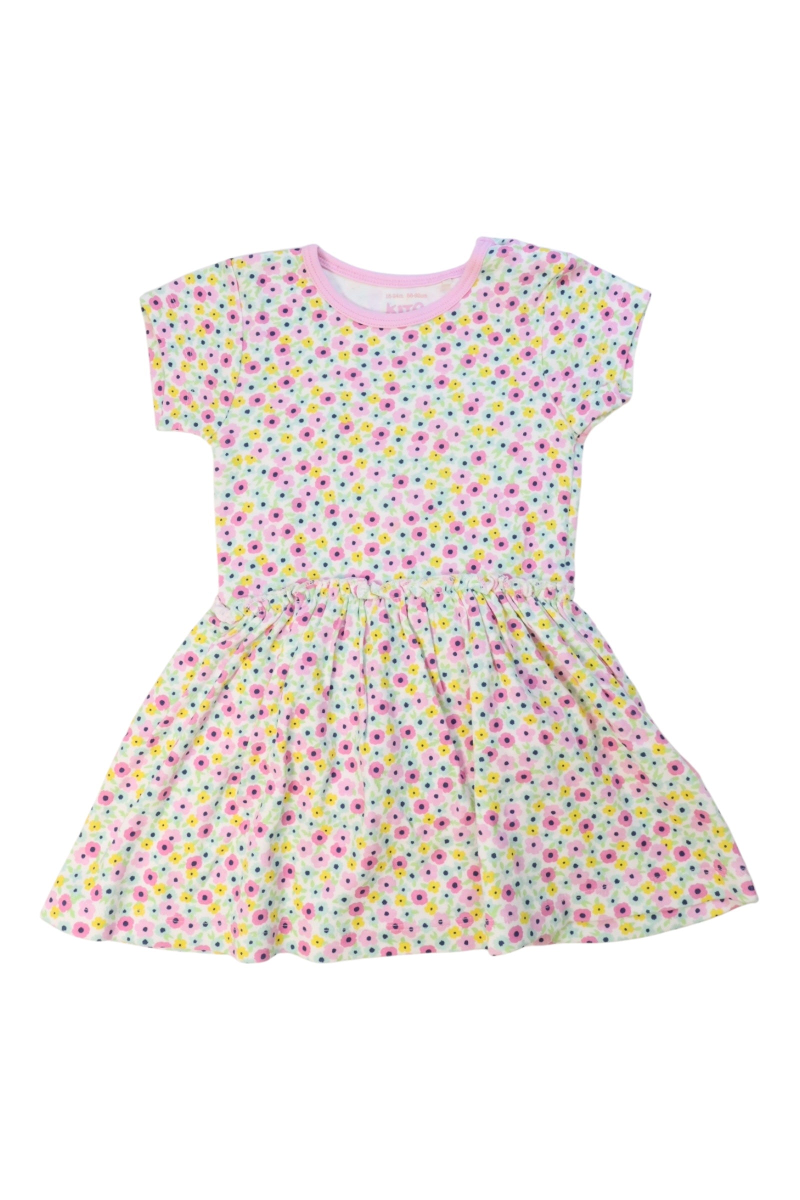 Kite Floral Short Sleeve Dress 18-24M、mySite、g9winljtr