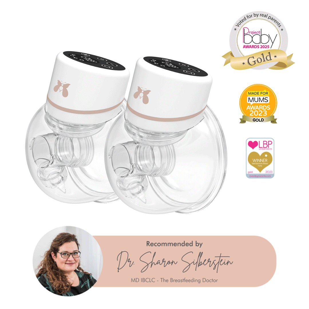  Fraupow Double Wearable Hands-Free Breast Pump - White、mySite、merchandisen