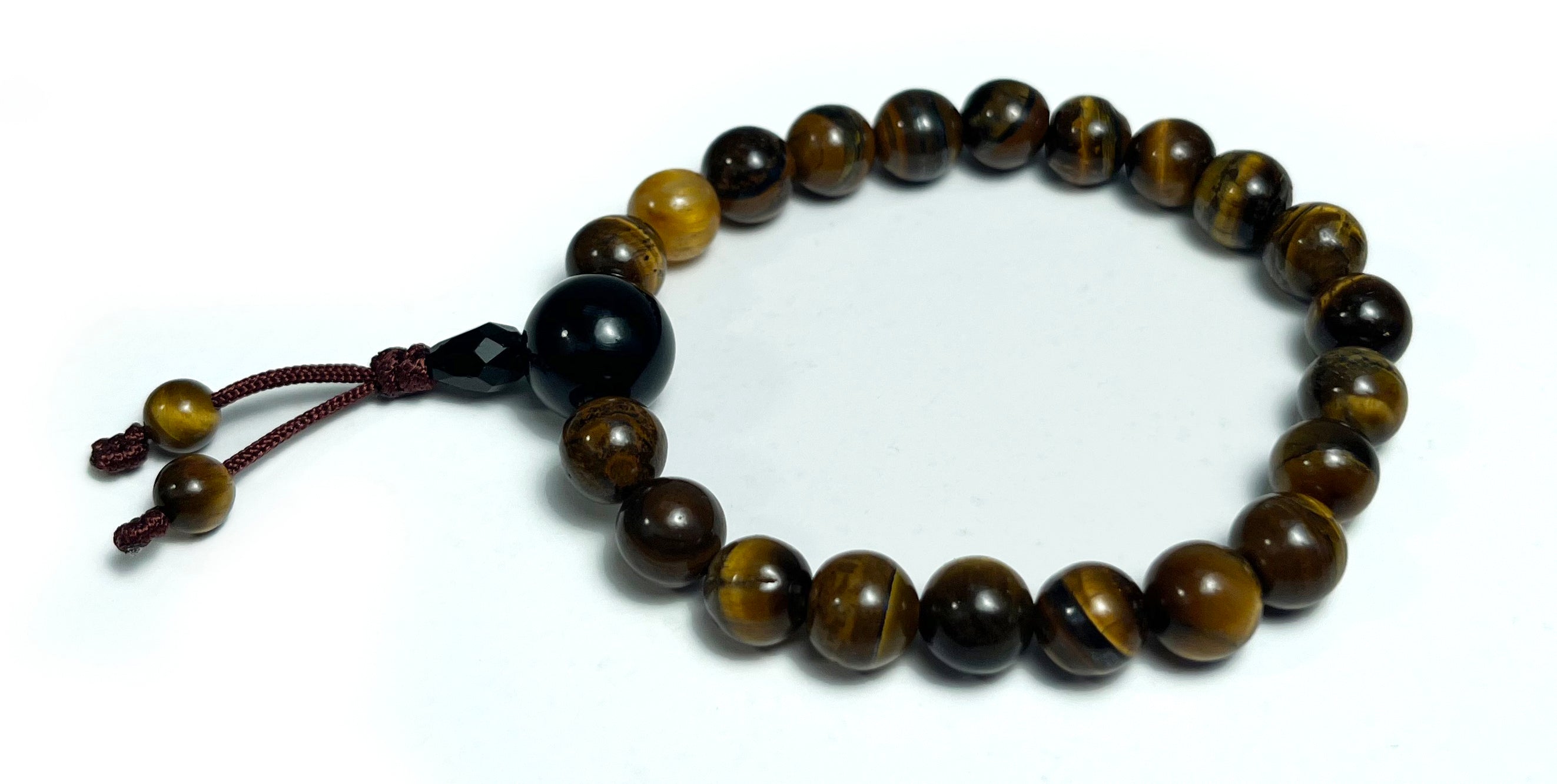 Tiger's Eye Wrist Mala、mySite、topwebapps