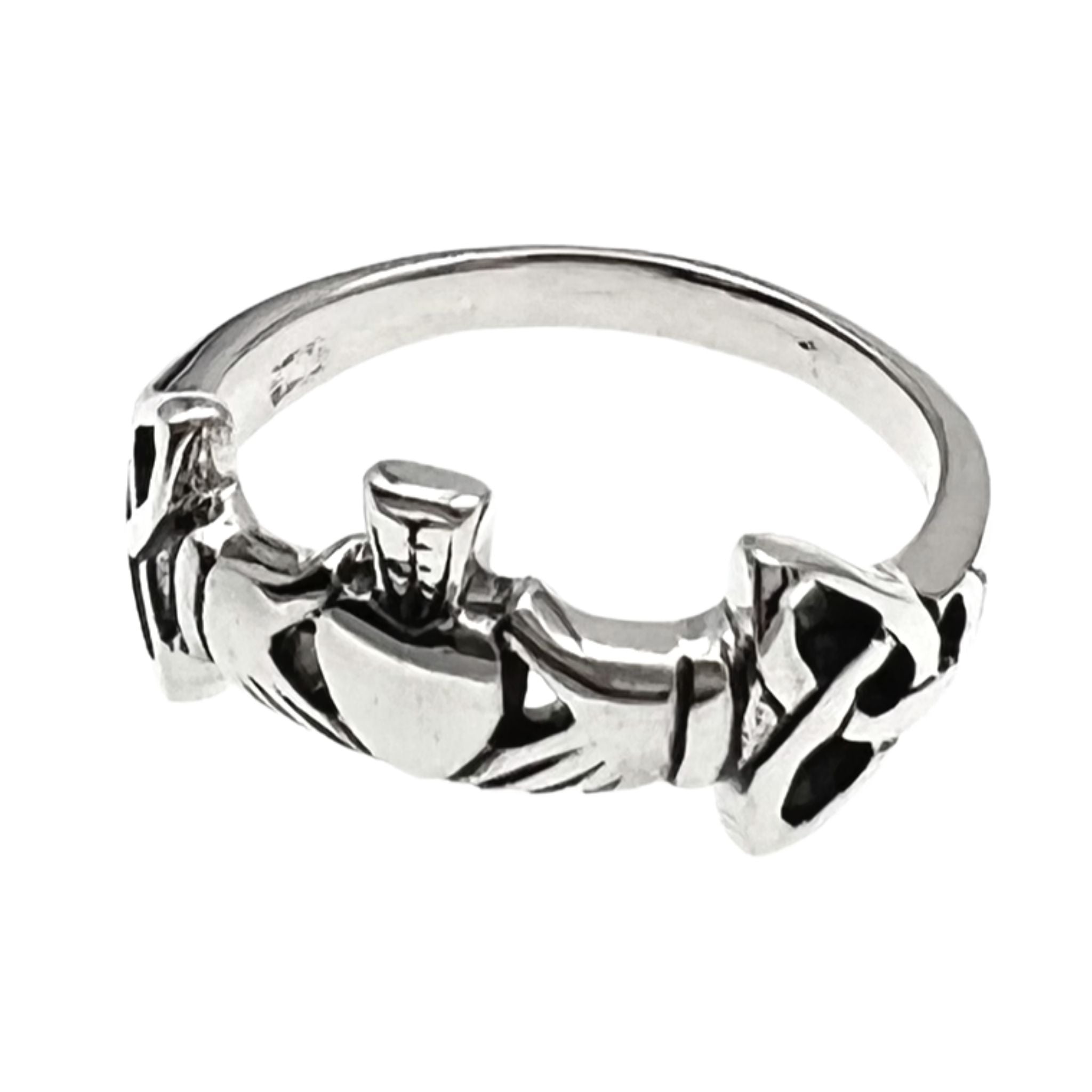 Sterling Silver Celtic Claddagh Ring / SSR0080、mySite、dreamappss