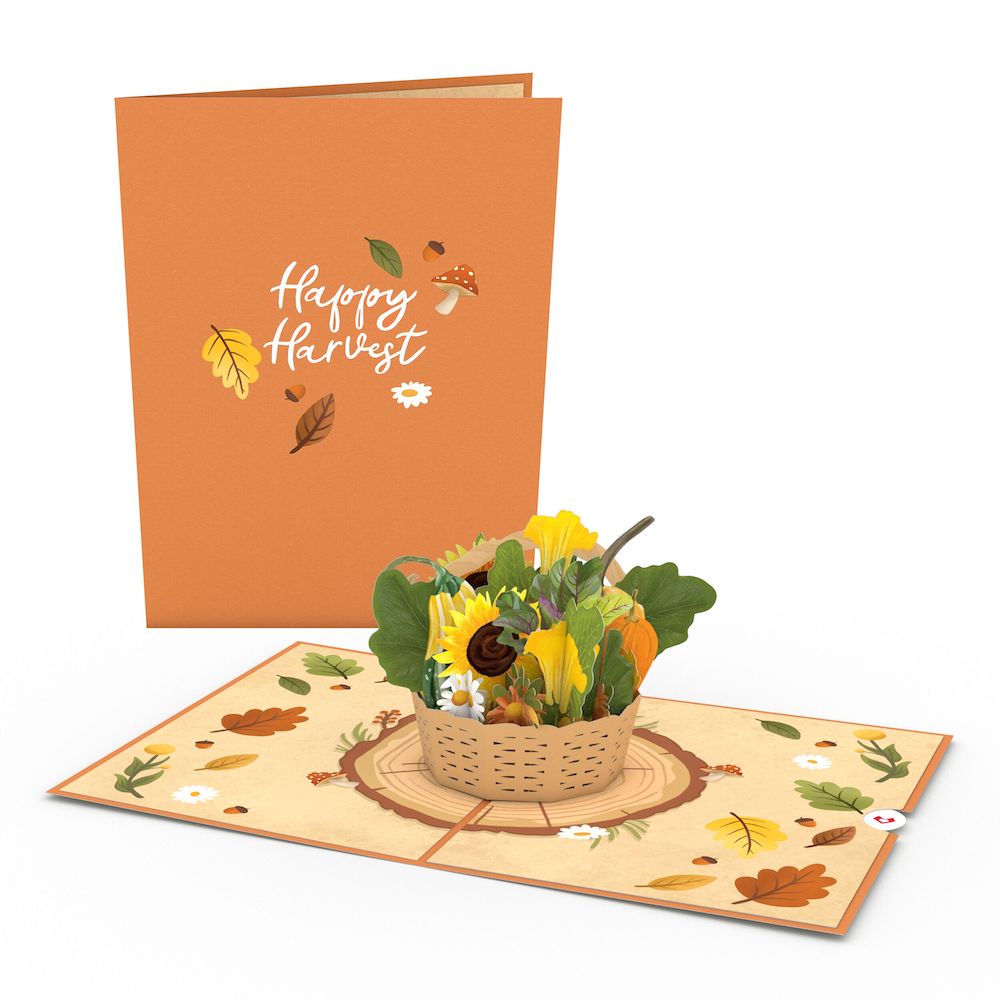 Harvest Basket Pop-Up Card、mySite、solidvoid