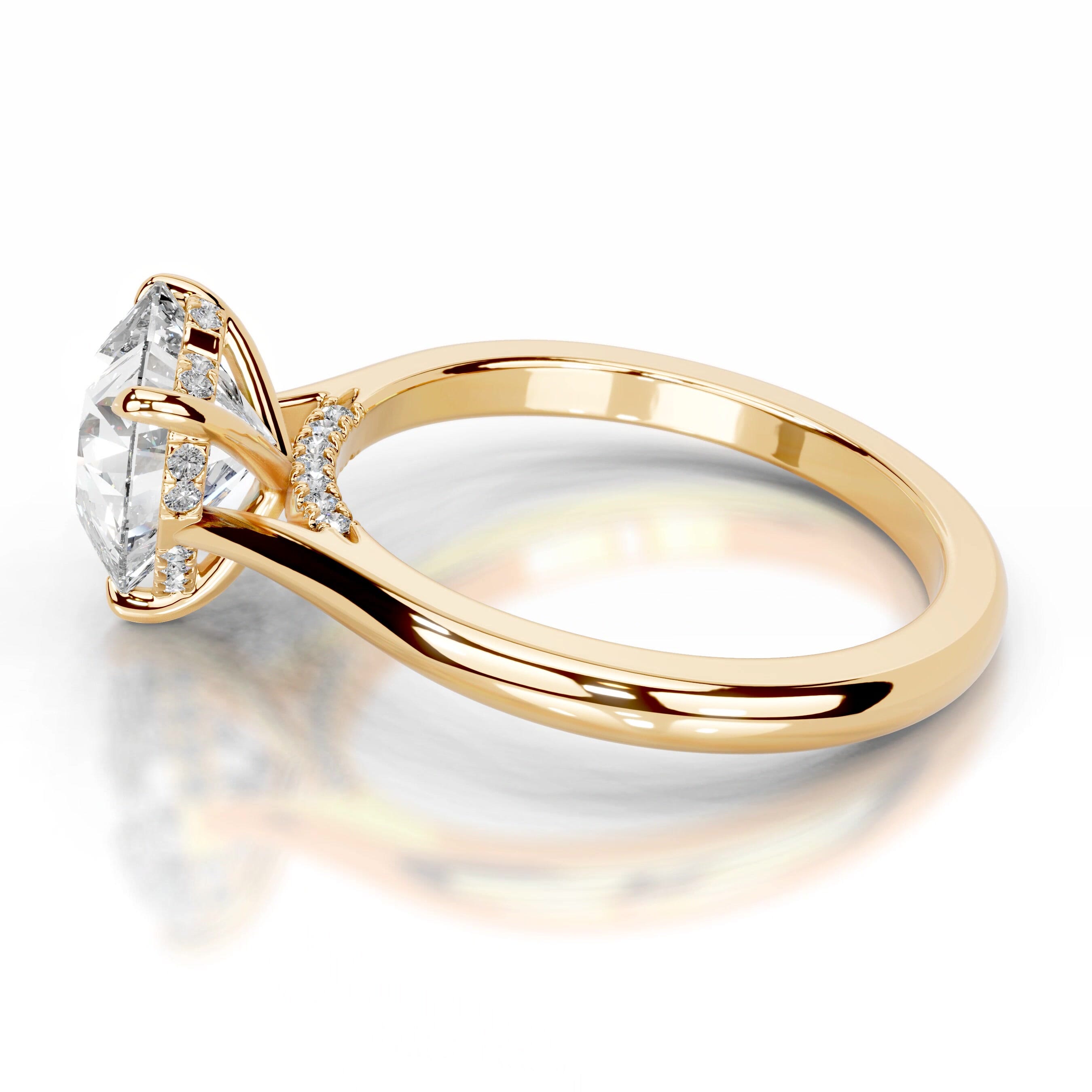 Anele Lab Grown Diamond Ring - 18K Yellow Gold、mySite、hinf8tx79