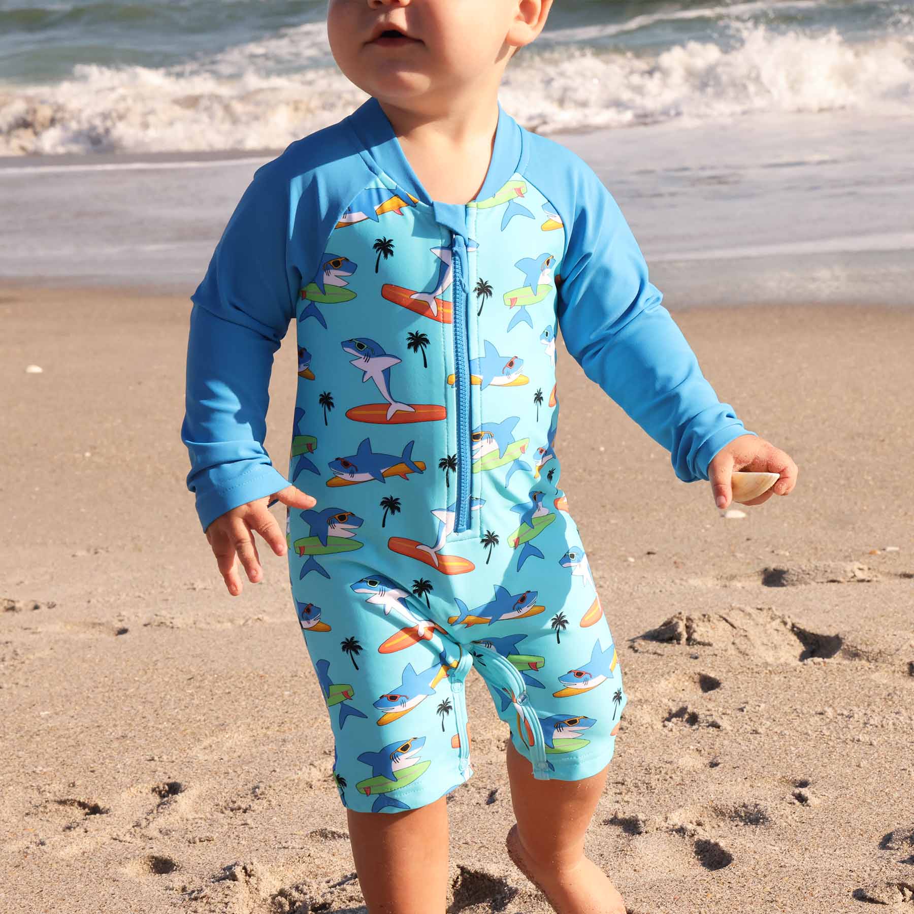  Long Sleeve Rash Guard Swim Romper Shortie | Best Sellers、mySite、layawaytickets
