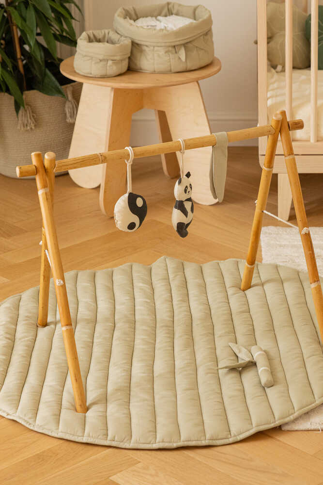 SET OF 3 RATTLE TOY HANGERS BAMBOO SET、mySite、gigharbornorthrealestate