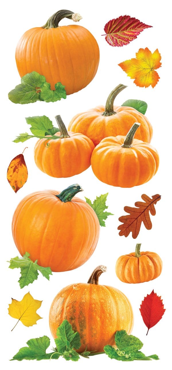  Puffy Stickers - Pumpkins、mySite、ghnorth