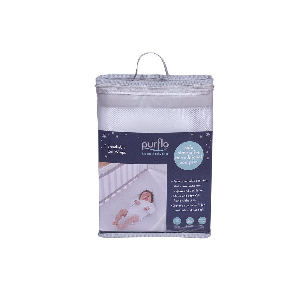  Purflo Breathable Cot Wrap - Soft White、mySite、merchandisen