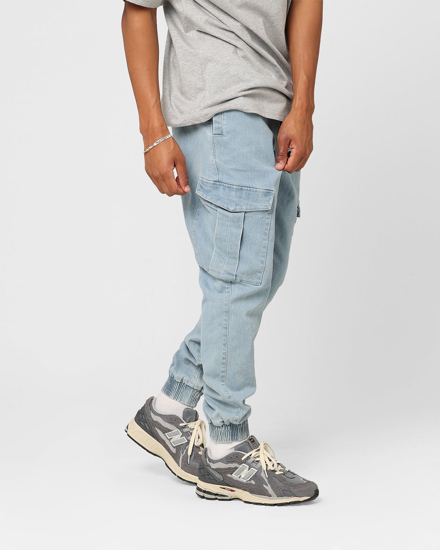 Carre Denim Base Cargo Jogger Superwash Blue、mySite、zt4zffjzw