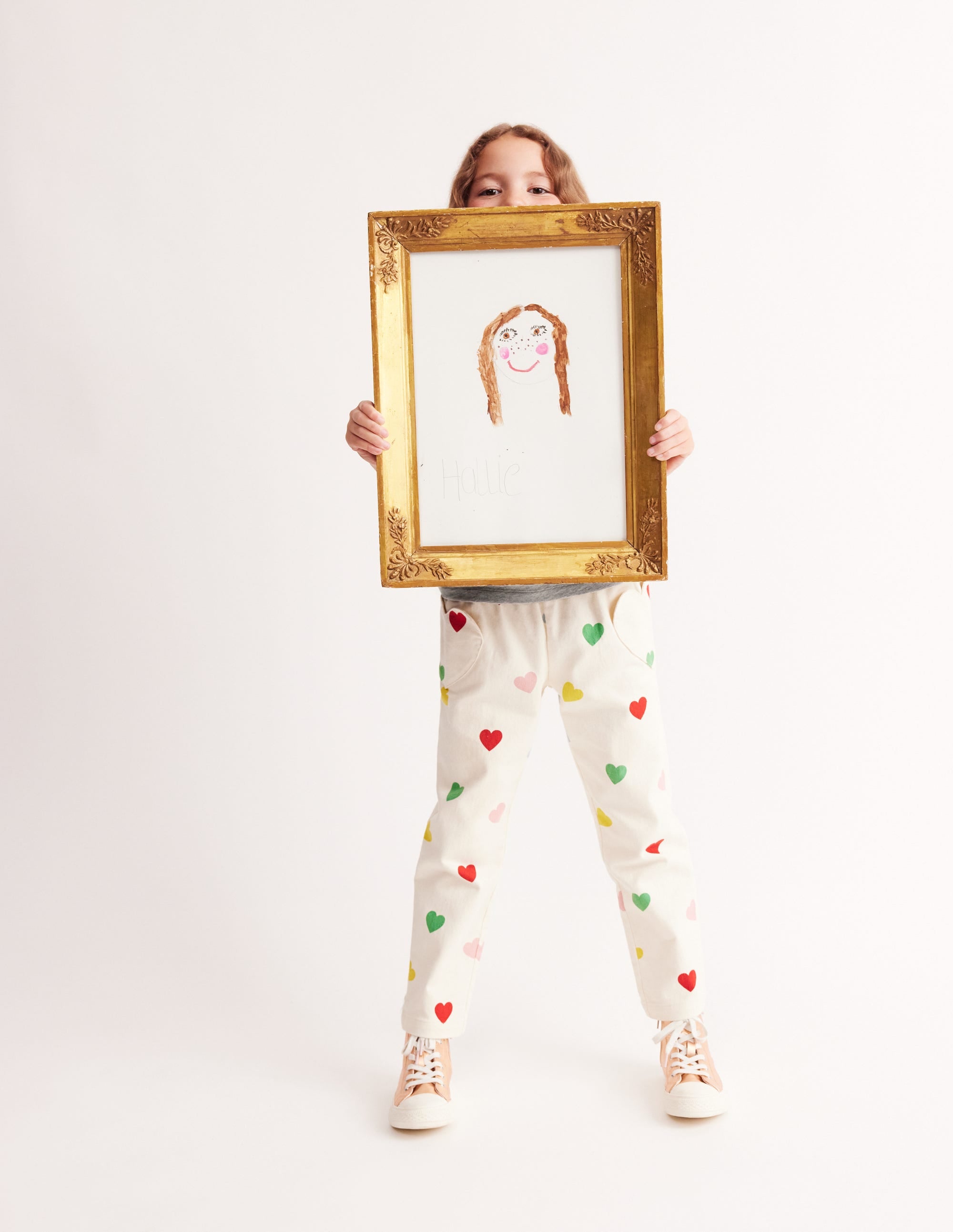  Appliqué Motif T-shirt-Grey Marl、mySite、ashleygrahame