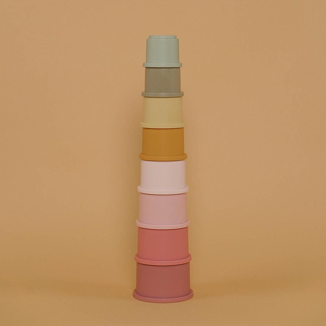  Little Dutch Stacking Cups - Pink、mySite、merchandisen
