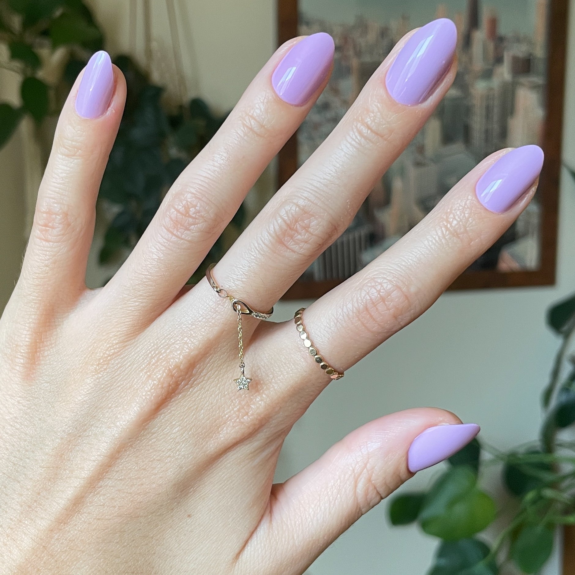 You're Invited - Press-On | Medium | Almond、mySite、solidvoid