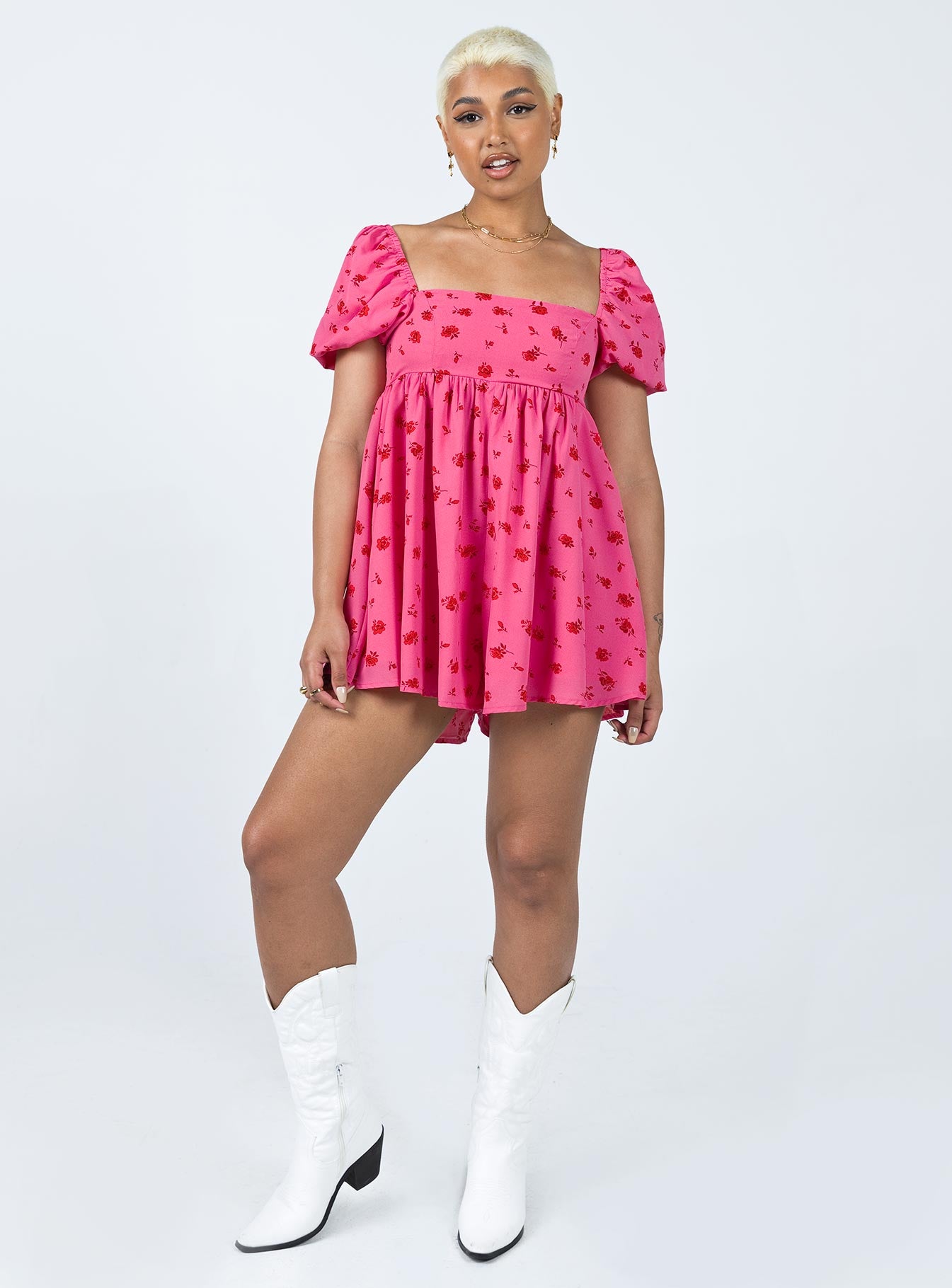 Lorna Romper Pink、mySite、solidvoid