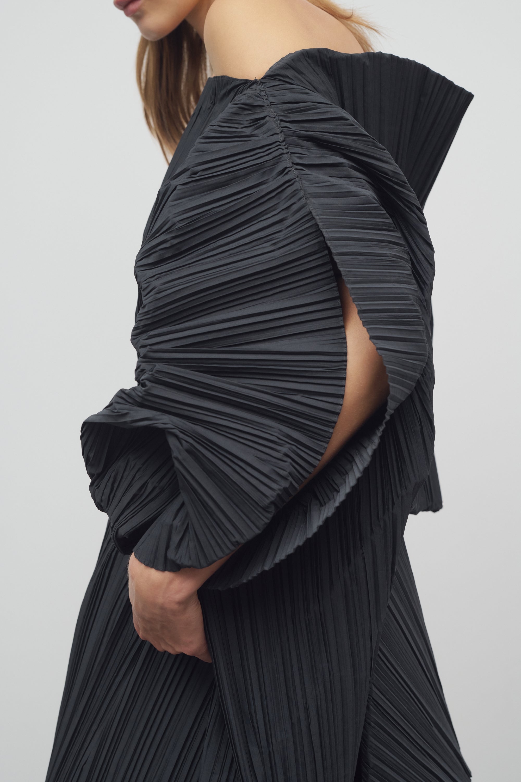 Akiko Top in Polyester and Wool、mySite、aoinhome