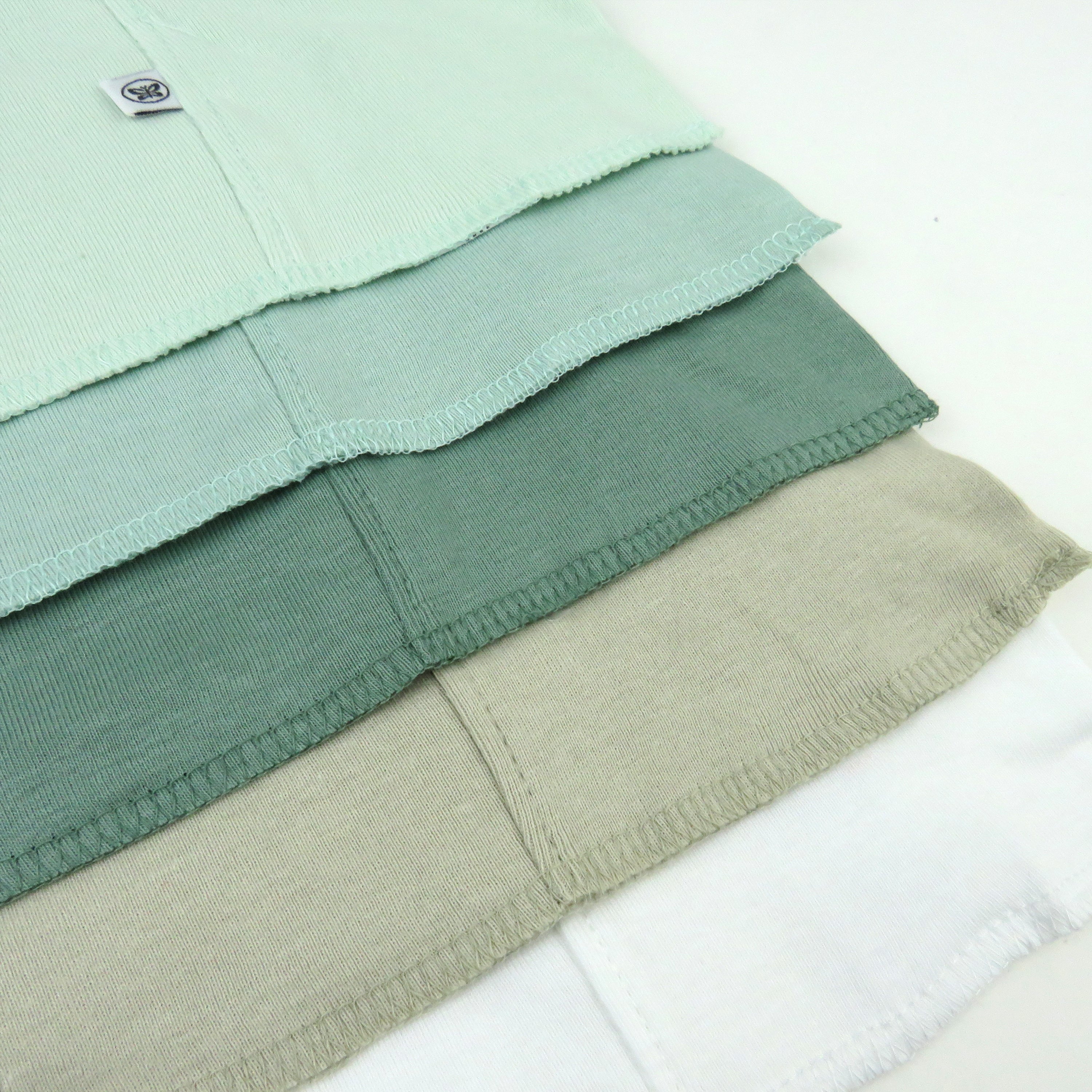  5-Pack Organic Cotton Knit Tri-fold Burp Cloths、mySite、layawaytickets