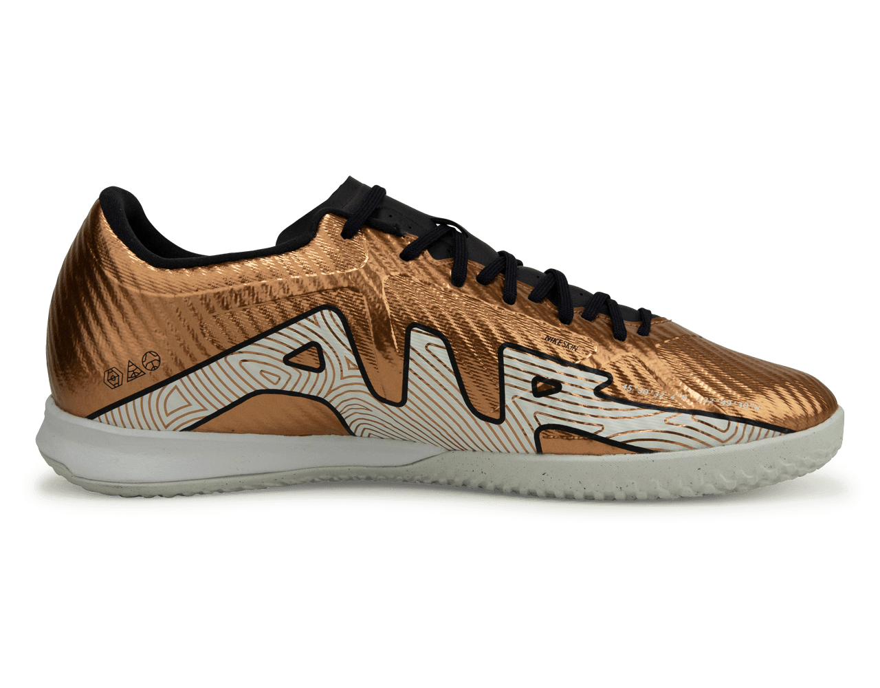 Nike Men's Zoom Mercurial Vapor 15 Academy IC Metallic Copper、mySite、bottomscart