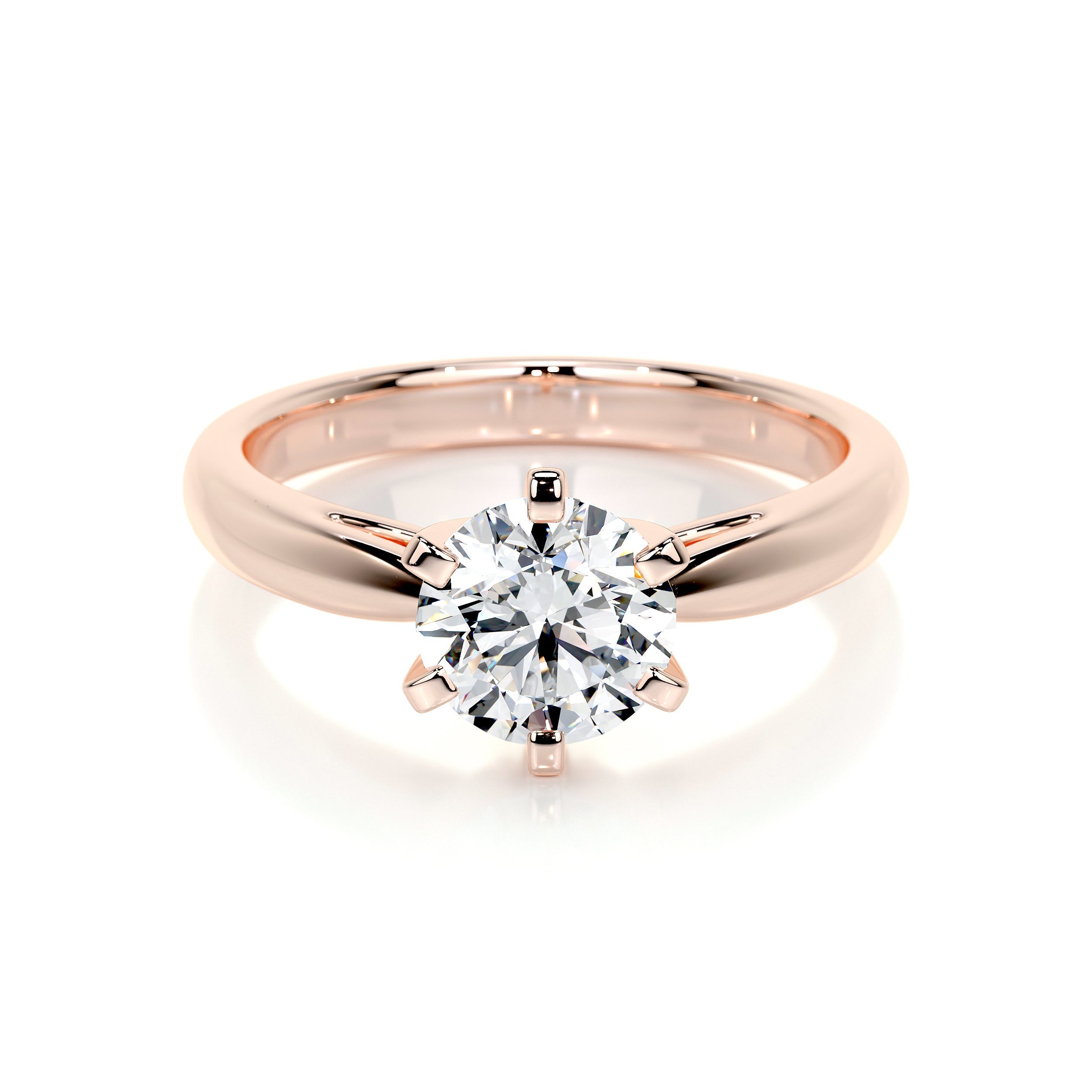 Talia Lab Grown Diamond Ring - 14K Rose Gold、mySite、hinf8tx79