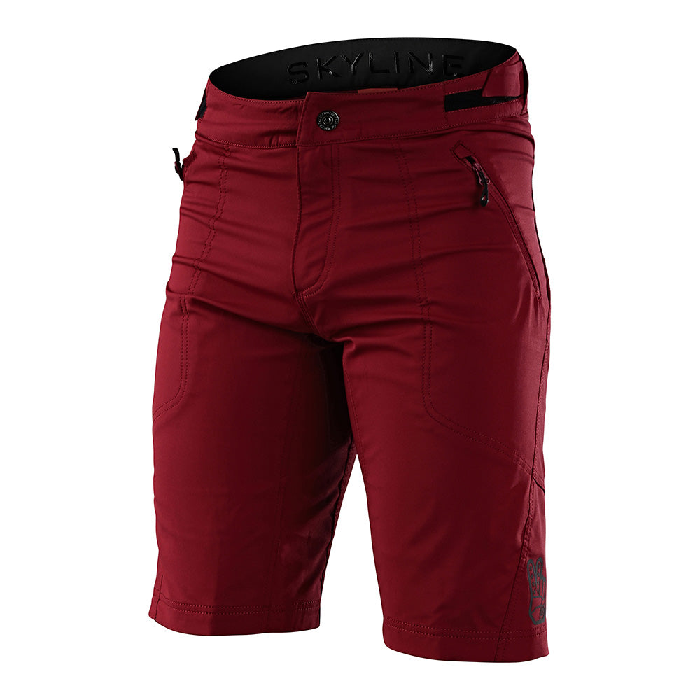 Skyline Short W/Liner Solid Wine、mySite、dreamappss