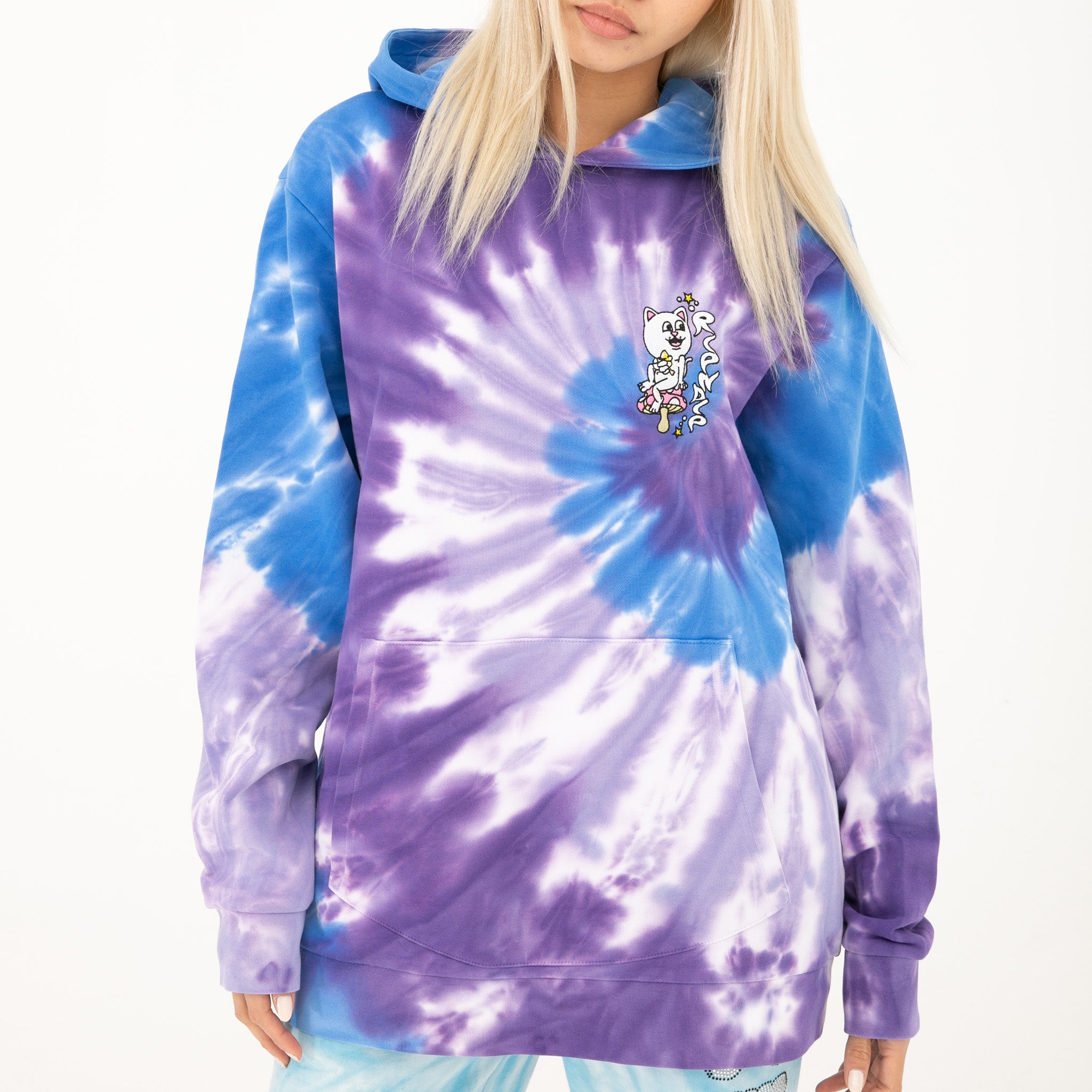  Friday Jr Hoodie (Purple/Lilac Spiral Dye)、mySite、merchandisen