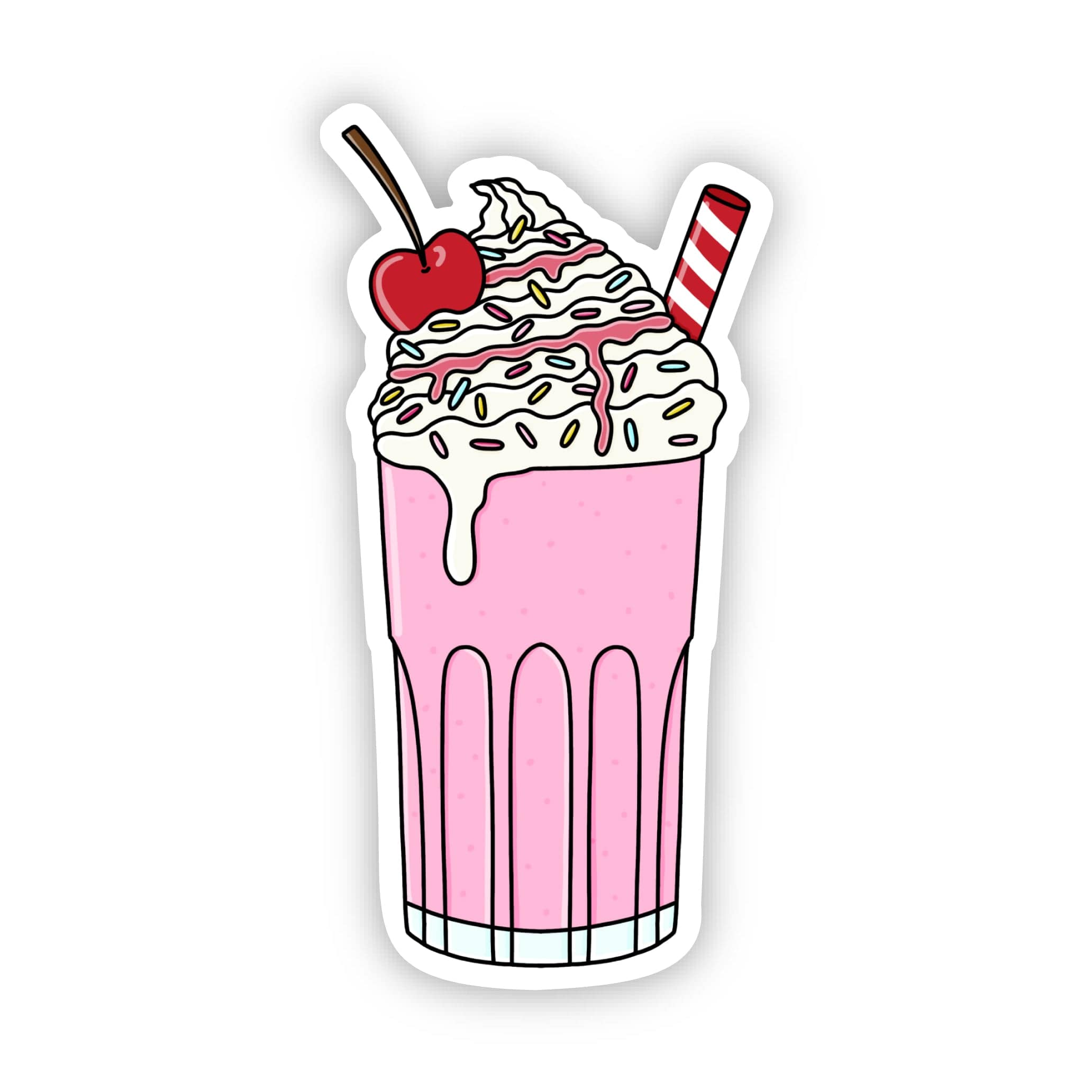  Strawberry Milkshake Sticker、mySite、elrpsem3k