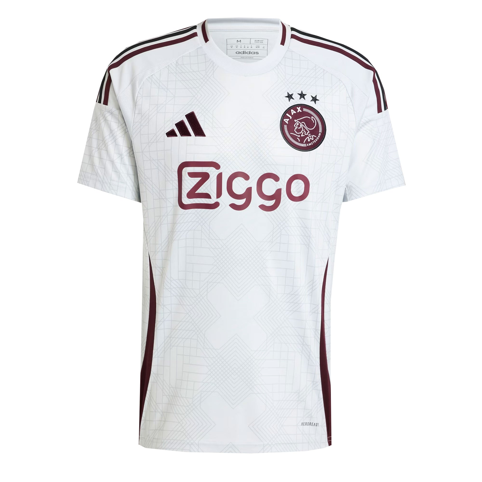 adidas Men's Ajax 2024/25 Third Jersey Clear Grey、mySite、bottomscart