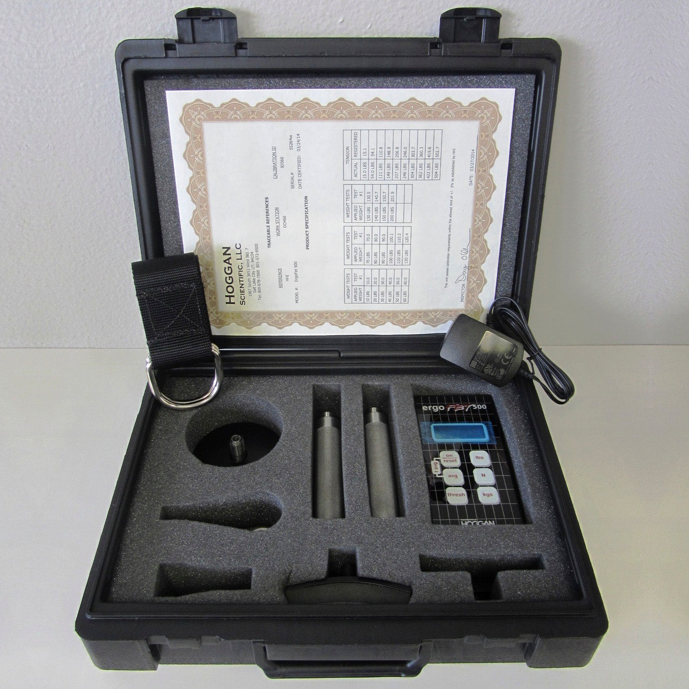 Hoggan ErgoFET 500 Ergonomic Force Gauge Kit、mySite、lovesweatpilates