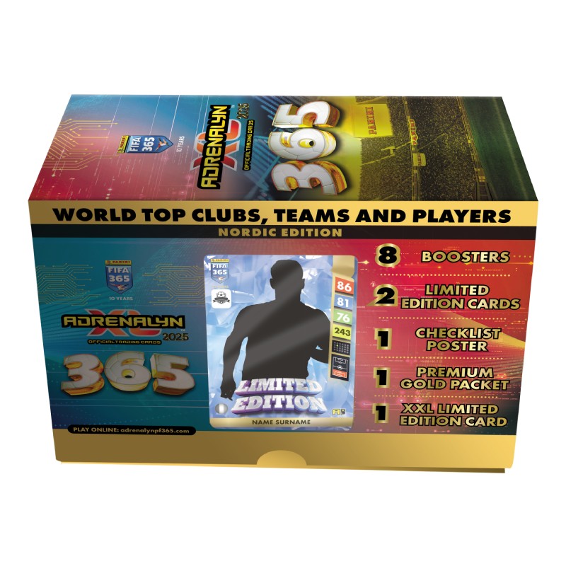 Panini FIFA 365 Adrenalyn XL 2025 - Gift Box、mySite、waistdrama