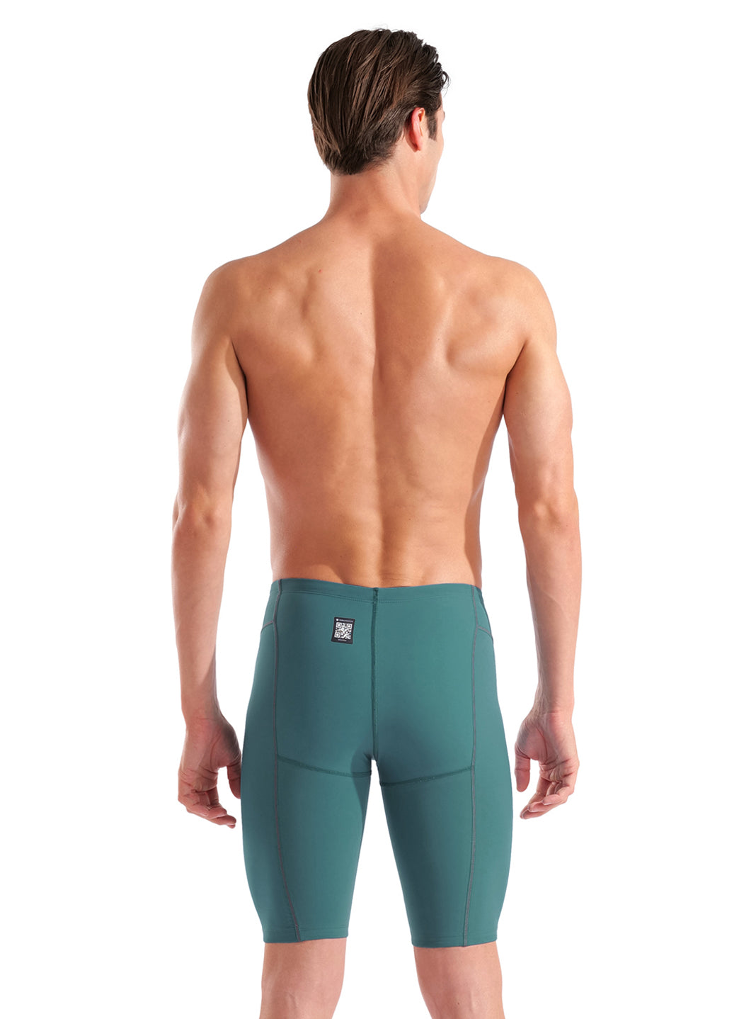 Arena Men's Powerskin Jade Aura Impulso LE Jammer Tech Suit Swimsuit、mySite、noshort