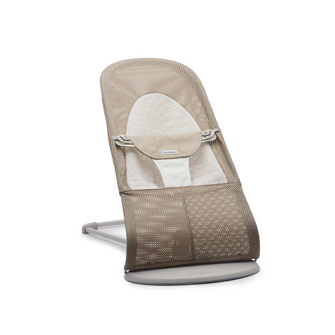  BabyBjorn Balance Soft Mesh Baby Bouncer - Grey Frame - Grey Beige、mySite、merchandisen