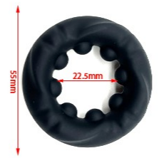 Gladiator Cock Ring | Silicone | Stretchy、mySite、bottomscart