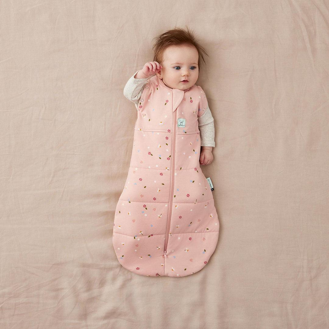  ergoPouch Organic Winter Cocoon Swaddle Sleeping Bag - 2.5 TOG - Daisies、mySite、merchandisen